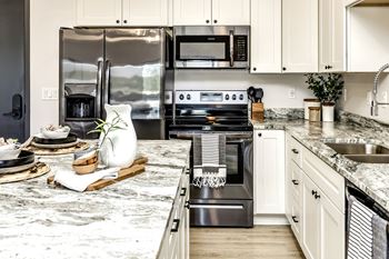 Black stainless steel appliances